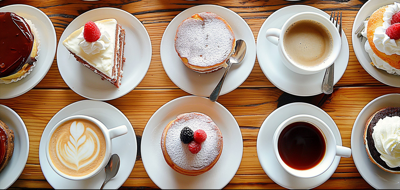 スイーツとコーヒー